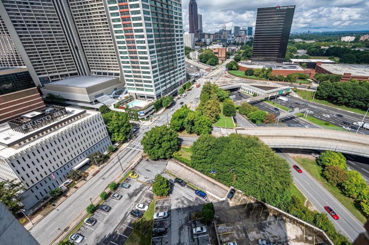 Heart Downtown! City View Onsite Parking! King Bed Lm807 Atlanta Exteriör bild